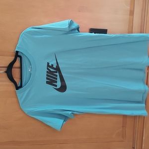 Nike Women's T-shirt, NWT, Blue/Black, Size XL